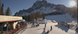 Archiv Foto Webcam Sextner Dolomiten - Skiberg Haunold bei Innichen 13:00