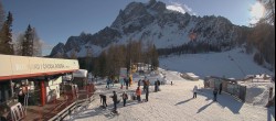 Archived image Webcam Sexten Dolomites: "Skiberg Haunold" 13:00