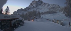 Archiv Foto Webcam Sextner Dolomiten - Skiberg Haunold bei Innichen 06:00