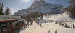 Archiv Foto Webcam Sextner Dolomiten - Skiberg Haunold bei Innichen 09:00