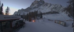 Archiv Foto Webcam Sextner Dolomiten - Skiberg Haunold bei Innichen 05:00