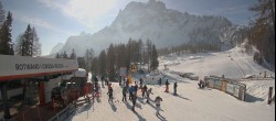 Archiv Foto Webcam Sextner Dolomiten - Skiberg Haunold bei Innichen 09:00