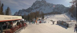 Archiv Foto Webcam Sextner Dolomiten - Skiberg Haunold bei Innichen 13:00