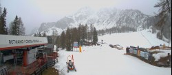 Archived image Webcam Sexten Dolomites: "Skiberg Haunold" 07:00
