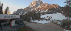 Archived image Webcam Sexten Dolomites: "Skiberg Haunold" 05:00