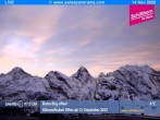 Archiv Foto Webcam Schilthorn (2.970 m) 06:00