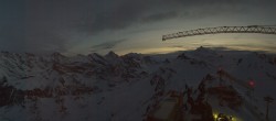 Archiv Foto Webcam Panoramacam Schilthorn Birg 17:00