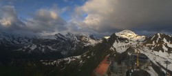 Archiv Foto Webcam Panoramacam Schilthorn Birg 05:00