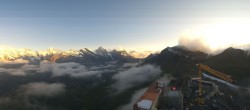 Archiv Foto Webcam Panoramacam Schilthorn Birg 19:00