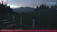 Archived image Webcam Alberschwende, mountain restaurant Brueggele 03:00