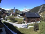 Archived image Webcam Village center Warth 11:00