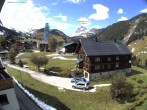 Archived image Webcam Village center Warth 13:00