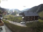 Archiv Foto Webcam Dorfzentrum von Warth 19:00
