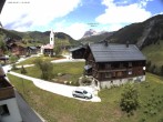 Archiv Foto Webcam Dorfzentrum von Warth 11:00