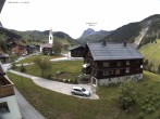 Archiv Foto Webcam Dorfzentrum von Warth 13:00