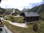 Archiv Foto Webcam Dorfzentrum von Warth 13:00