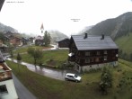 Archiv Foto Webcam Dorfzentrum von Warth 17:00