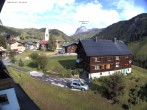 Archiv Foto Webcam Dorfzentrum von Warth 07:00