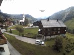Archiv Foto Webcam Dorfzentrum von Warth 17:00