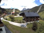 Archiv Foto Webcam Dorfzentrum von Warth 11:00