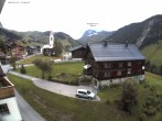 Archiv Foto Webcam Dorfzentrum von Warth 19:00