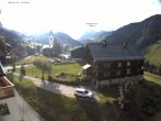 Archiv Foto Webcam Dorfzentrum von Warth 17:00