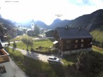 Archiv Foto Webcam Dorfzentrum von Warth 17:00