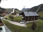 Archiv Foto Webcam Dorfzentrum von Warth 13:00