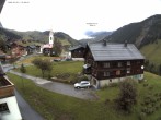 Archiv Foto Webcam Dorfzentrum von Warth 19:00