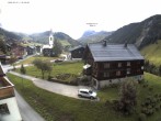 Archiv Foto Webcam Dorfzentrum von Warth 17:00