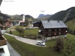 Archiv Foto Webcam Dorfzentrum von Warth 19:00