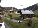 Archiv Foto Webcam Dorfzentrum von Warth 07:00