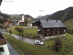 Archiv Foto Webcam Dorfzentrum von Warth 17:00