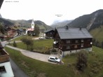 Archiv Foto Webcam Dorfzentrum von Warth 19:00
