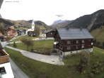Archiv Foto Webcam Dorfzentrum von Warth 17:00