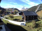 Archiv Foto Webcam Dorfzentrum von Warth 13:00