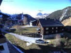 Archiv Foto Webcam Dorfzentrum von Warth 13:00