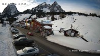 Archived image Webcam base station Brunni-Haggenegg mountain railways 13:00