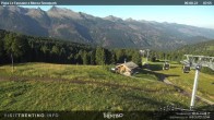 Archived image Webcam chairlift alp Lusia, Trentino 02:00