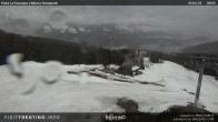 Archived image Webcam chairlift alp Lusia, Trentino 09:00