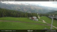 Archived image Webcam chairlift alp Lusia, Trentino 06:00