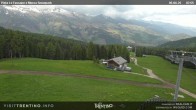 Archived image Webcam chairlift alp Lusia, Trentino 07:00