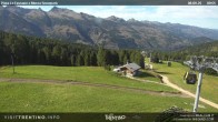 Archived image Webcam chairlift alp Lusia, Trentino 07:00