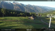 Archived image Webcam chairlift alp Lusia, Trentino 05:00
