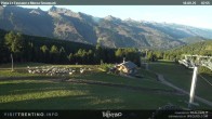 Archived image Webcam chairlift alp Lusia, Trentino 07:00