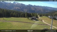 Archiv Foto Webcam Sessellift Alpe di Lusia, Trentino 11:00