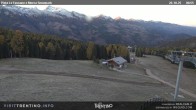 Archived image Webcam chairlift alp Lusia, Trentino 06:00