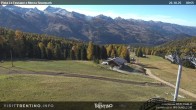 Archived image Webcam chairlift alp Lusia, Trentino 09:00