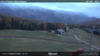 Archived image Webcam chairlift alp Lusia, Trentino 06:00