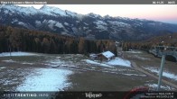 Archived image Webcam chairlift alp Lusia, Trentino 06:00
